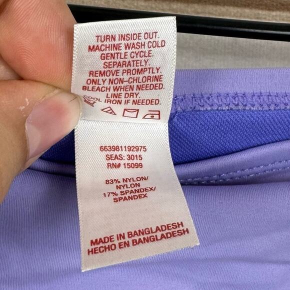 Bongo Purple Strappy Sides Bikini Bottom Size XL - Picture 5 of 5